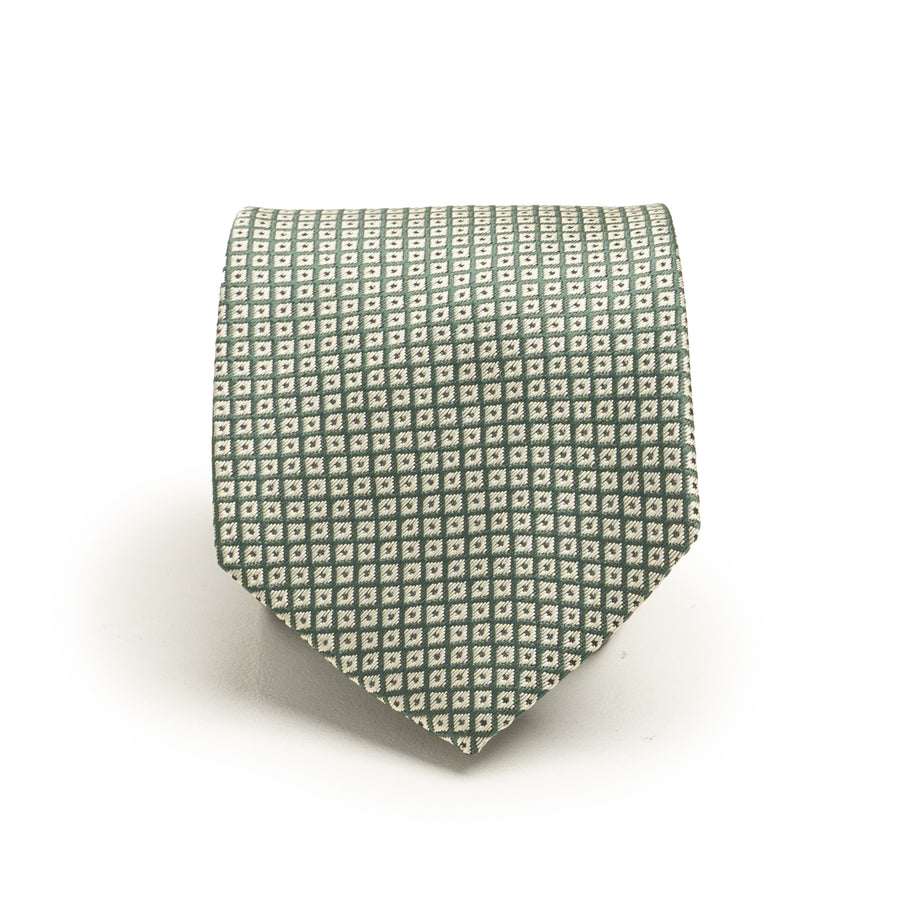 PIN DOT GREEN TIE