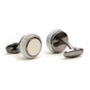 PEARL SILVER CUFFLINK