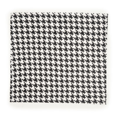 HOUNDSTOOTH - SILK POCKET SQUARE