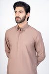 CADBURY - BROWN KAMEEZ SHALWAR