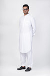 CADBURY - WHITE KAMEEZ SHALWAR