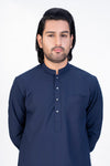 SUMMER SILK - NAVY BLUE KAMEEZ SHALWAR