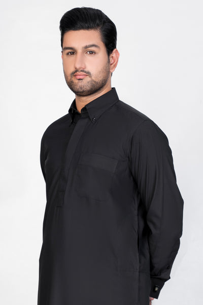 CADBURY - BLACK KAMEEZ SHALWAR