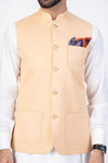 IQTIDAAR - CORAL PEACH WAISTCOAT