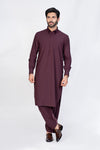 CADBURY - BURGUNDY KAMEEZ SHALWAR