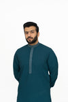 RISING STAR- GREEN KAMEEZ SHALWAR